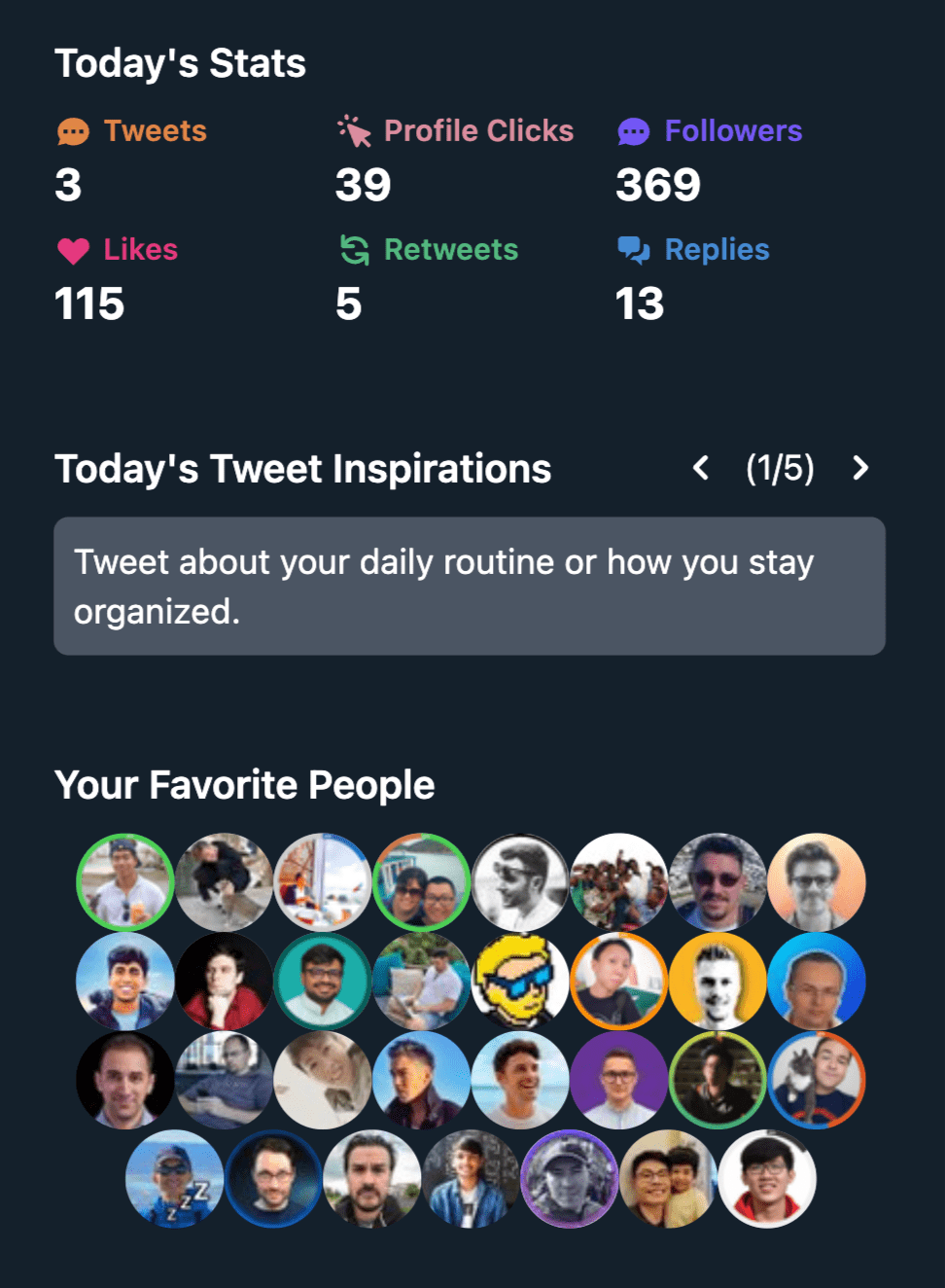 Tools to manage Twitter audience demo image 1